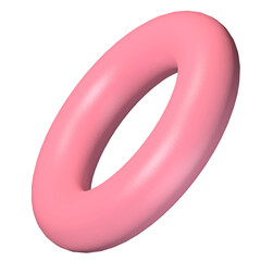 Pink torus 3D
