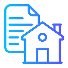 house rules gradient icon