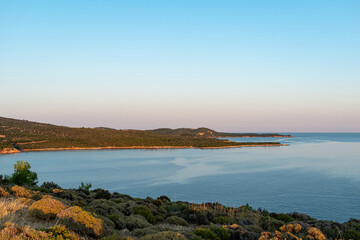 Beautiful landscape from Thassos, Greece