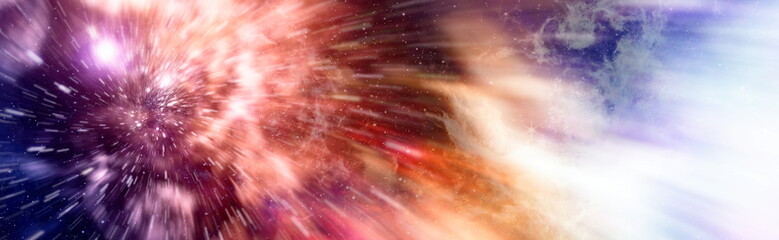 Incredibly beautiful galaxy in outer space. Billions of galaxies in the universe. Abstract space...