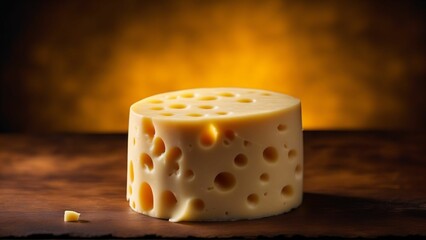 Various types of cheese. Generated with AI