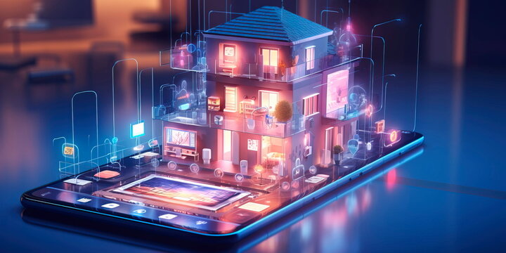 Smart homes: a system for managing household devices through a mobile application. Generative AI