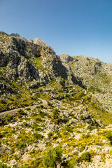 Fototapeta na wymiar Unterwegs im Westen der wunderschönen Balearen Insel Mallorca - Sóller - Spanien