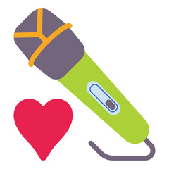 Love, song, sing icon