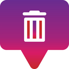 gradient style talk icon