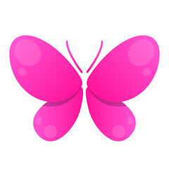 butterfly vector illustration modern logo icon design isolated on white background