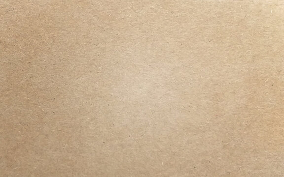 Brown paper close-up. Brown cardboard sheet paper for design background