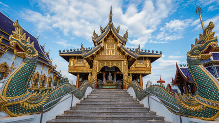 Wat Baan Den Chiangmai Thailand Landmark วัดบ้านเด่น...