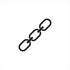 chain icon vector illustration symbol