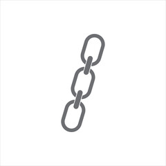 chain icon vector illustration symbol
