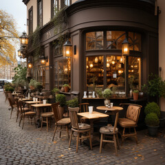 Fototapeta na wymiar _Weaving_the_charm_of_Nordic_aesthetics_into_a_cafes_