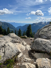 rocky mountain landscape