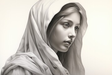 Portrait of Mother Mary