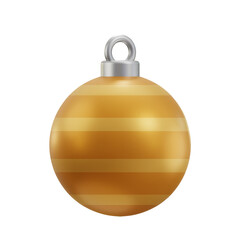 3D Christmas ornament Icon