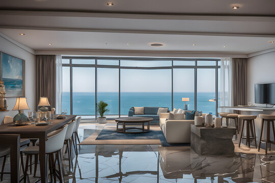 pent house, luxury, ocean view, furniture, sea, home