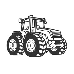 bulldozer vehicle illustration