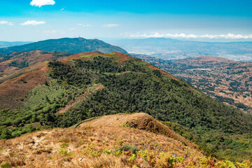 Scenic mountain landscapes at Mbeya Paek in Mbeya Mountain Range, Tanzania