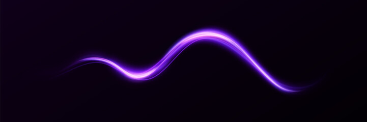  Abstract neon effect of moving at the speed of light. Glow effect. Magic shiny line. Neon. Background.