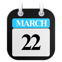 3D Rendering Of UI Icon March Day 22