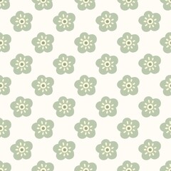 Seamless, small flowers, drawings, for fabric assembly, printing, backgrounds, etc.