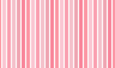 Abstract geometric seamless pattern. Pink Vertical stripes. Wrapping paper. Print for interior design and fabric. Kids background. Backdrop in vintage and retro style.