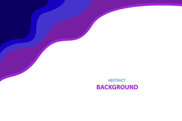 Colorful wave modern background with space for text and message. template design