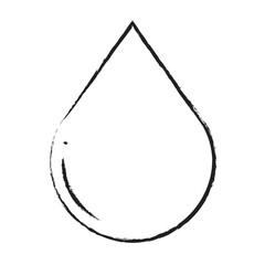 Line Water drop icon