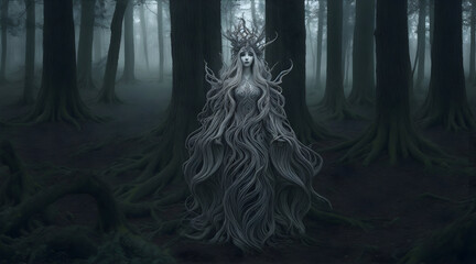Haunted Sylvan Guardians: Spirits of the Woods