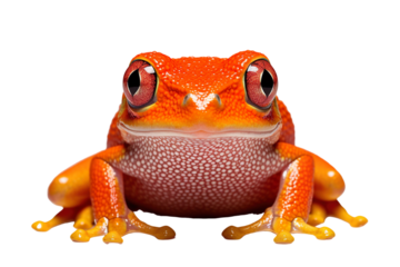 Tree frog cut out. Generative AI