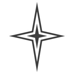 Sparkle star illustration