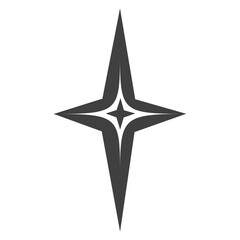 Sparkle star illustration