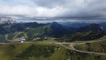 Nassfeld ski resort, mountains, Austria