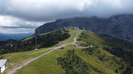 Nassfeld ski resort, mountains, Austria