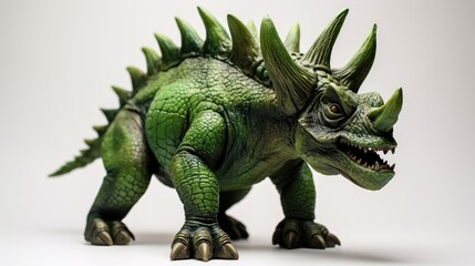 Obraz premium Dinosaur close up created with Generative AI technology