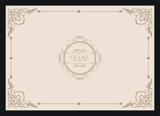Vector, Design, Frame, Vintage, Art, Illustration, Label, Floral, Retro, Template, Certificate, Line, Card, Luxury, Invitation, Graphic, Typography, Border, Sign, Ornament, Old, Set, Calligraphy, Deco