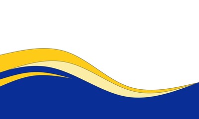 blue and yellow wave pattern background