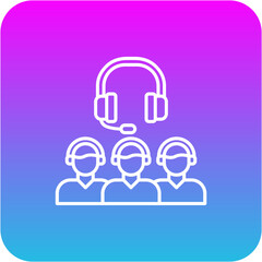 Call Center Agents Icon