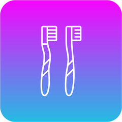 Toothbrushes Icon