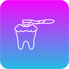 Teeth Brushing Icon