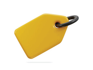 3d discount tag icon vector illustration