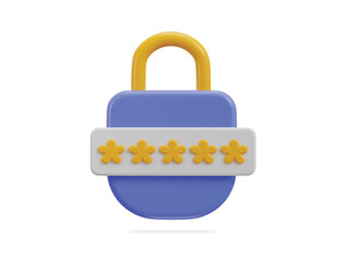padlock and password icon