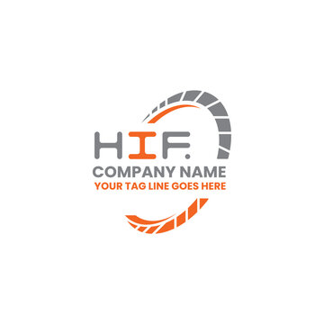 HIF letter logo creative design with vector graphic, HIF simple and modern logo. HIF luxurious alphabet design  