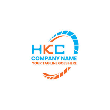 HKC letter logo creative design with vector graphic, HKC simple and modern logo. HKC luxurious alphabet design  
