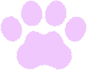 Hand Drawn Cat Paw icon
