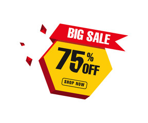 Sale tag finance offer tag design vectorize illustrative