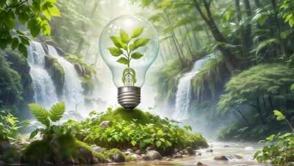 Environmental Technology and the Path to a Greener World ai generated