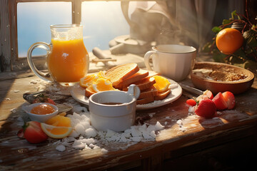 AI una ricca colazione
