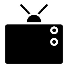 old tv glyph 