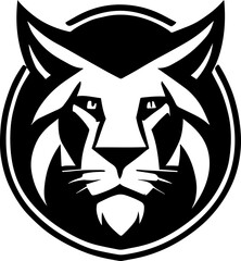 simple lion vector