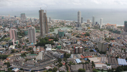 Obraz premium aerial view